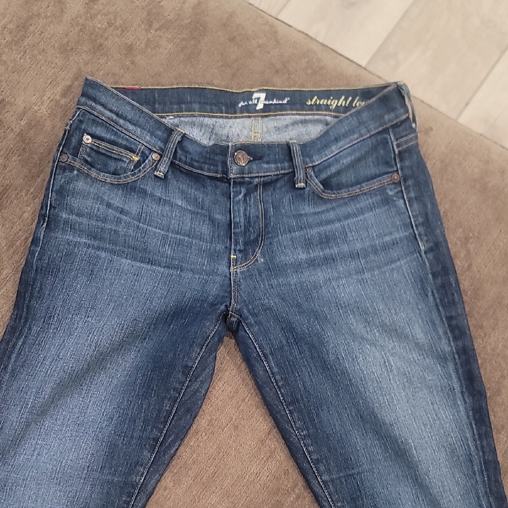 7 For All Mankind Women's Blue Jeans